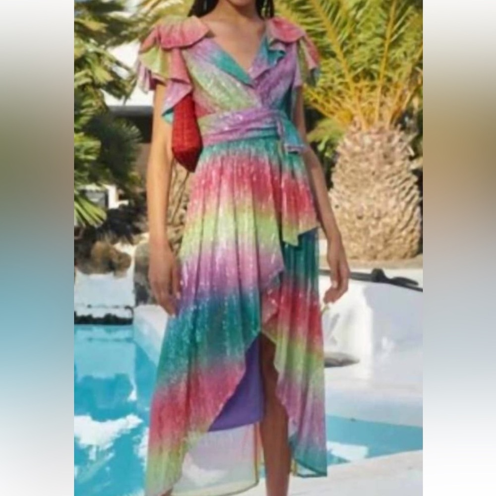 CeliaB Sequin Multicolor Dress